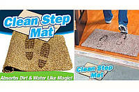 Супер впитывающий придверный коврик Clean Step Mat В наличии