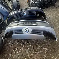 Бампер передний для Renault Scenic 2 до lift 03-06 сірий 8200139528 7701474769 620225303R 03754