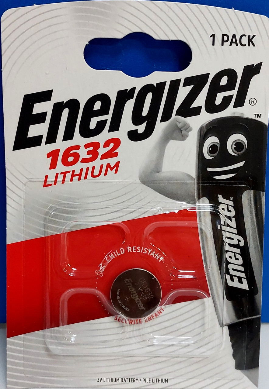 Батарейка Литиевая Energizer CR1632 3V Lithium — Купить Недорого на ...