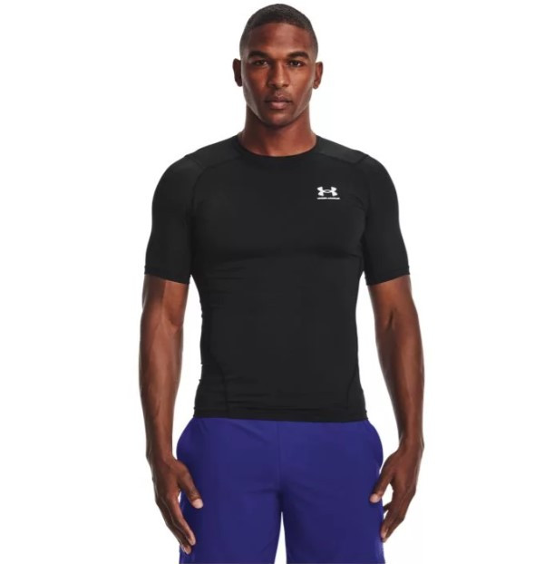 Футболка компресійна чоловіча Under Armour Men's HeatGear® Short Sleeve (1361518-001)