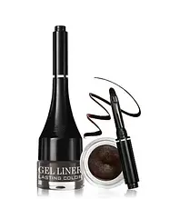 Гелева підводка для очей "Gel liner LASTING COLOR" 002