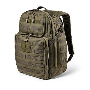 🔥 Тактичний рюкзак, військовий "5.11 Tactical RUSH 24 2.0" (Олива) 37 літрів, армійський, EDC