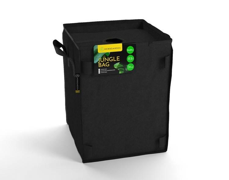 Горщик тканинний Jungle Bag Square 17,5L 24x24x h31cm