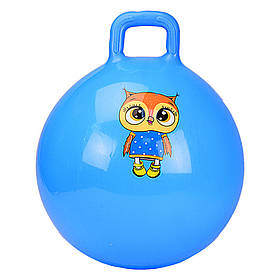 М'яч для фітнесу CB4502 у вигляді гирі 45 см Блакитний, Toyman