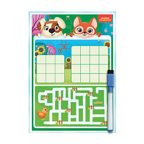 Дошка-тренажер "Розважальна" Vladi Toys VT5010-30 укр, Toyman