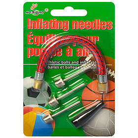 Набір для м'ячів MS 1784 голка, насадка, гнучкий шланг, Toyman
