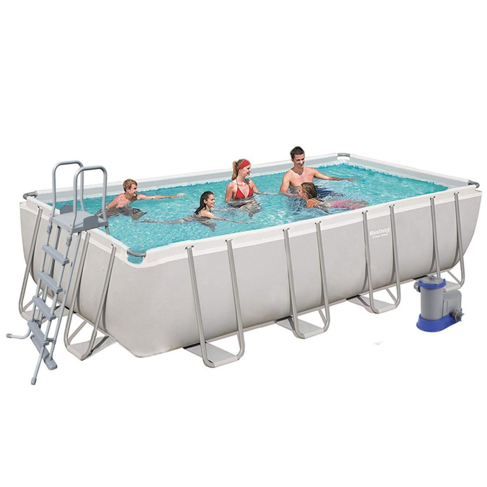 Каркасний басейн Bestway 56465, 549х274х122 см, 14812 л, Toyman