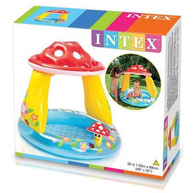 Дитячий басейн Intex 57114 Грибочек, 45 л, 102-89 см, Toyman