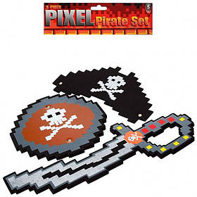 Набір пірата 16043 меч 39см, щит, Toyman