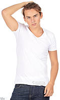 Белая мужская футболка Enrico Coveri ET1301 Bianco 48(M) Белый