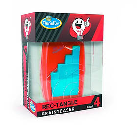 Головоломка Стовпчики ThinkFun Pocket Brainteasers "Rec-tangle" 76385, Toyman