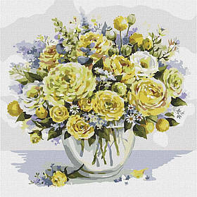 Картина за номерами "Житте щастя" Ідейка KHO3154 50x50 см, Toyman