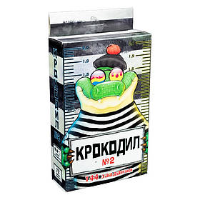 Настільна гра "Крокодил №2" Strateg 30725, 72 картки українською мовою, Toyman