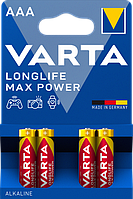 Батарейки VARTA LONGLIFE MAX POWER AA 1.5V BLI4 ALKALINE