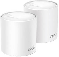 Система Mesh TP-Link DECO X50 (к-т: 2шт.) (AX3000 Домашня Mesh Wi-Fi система) (код 129959)