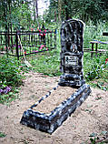 Пам'ятник на кладовище (високоякісний бетон), фото 3