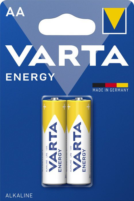 Батарейки VARTA ENERGY AA 1.5V BLI2 ALKALINE