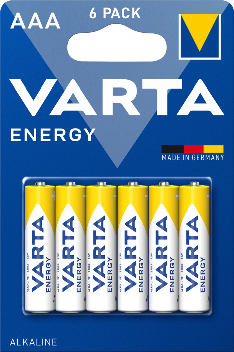 Батарейки VARTA ENERGY AAA 1.5V BL1 ALKALINE