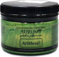 Декоративна фарба Зелена Бронза 100 мл "Aurum"