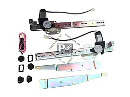 Склопідйомники ВАЗ 2104, 2105, 2107 електричні рейкові Форвард на передні двері (комплект)