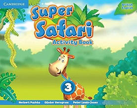 Super Safari 3 Activity Book/Традь англійською мовою для дітей