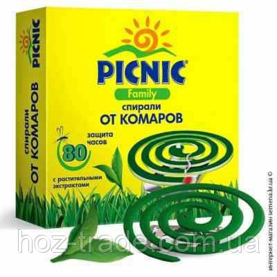 Спіралі від комарів пікнік Picnic
