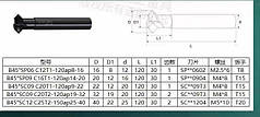 Зенківка (Фреза для зняття фасок) B45 SP06 C12T1-120ap8-16