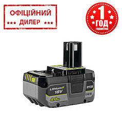 Акумулятор Ryobi RB1840X 18 В, (Li-ion), 4 А/год,