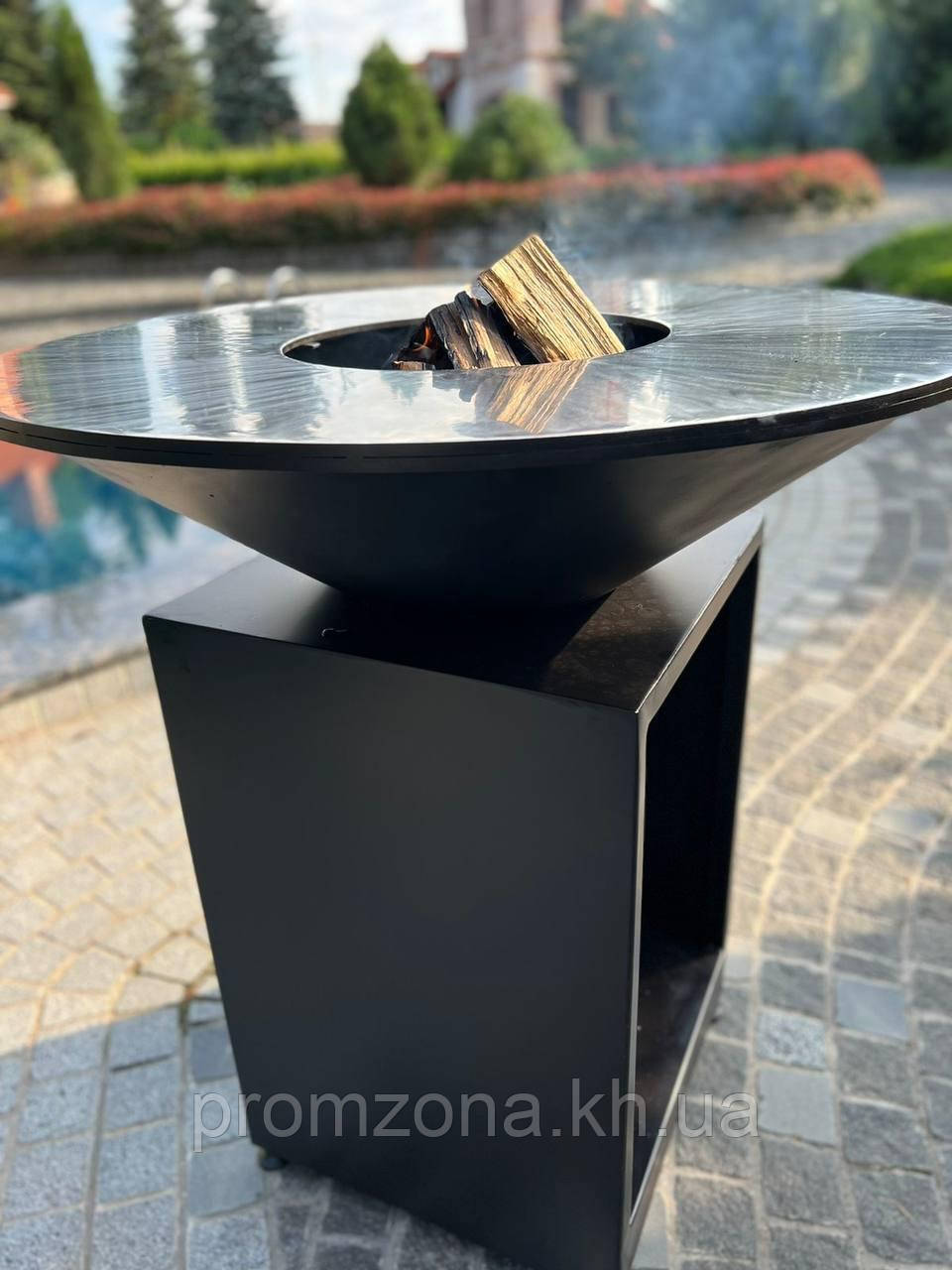 Дров'яної гриль вогнище, барбекю, фото 1