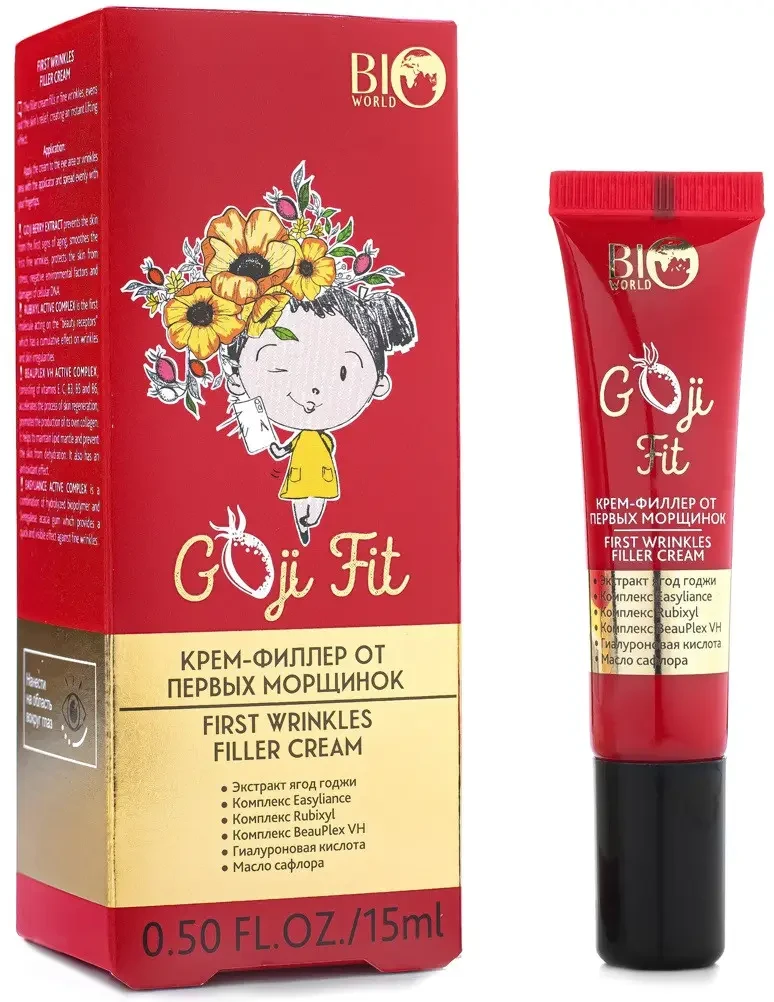 Крем-філлер від перших зморшок Goji Fit Bioworld 15 мл (4815412002995)