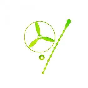 Дитяча запускка "Вертушка" Bambi F2255 діаметр 13 см, Toyman