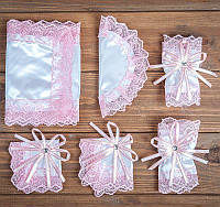 Венчальный набор для проведения обряда венчания (цвета - в ассорт.) Розовый