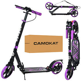Самокат міський iTrike SR 2-018-11-BV дорослий, Toyman