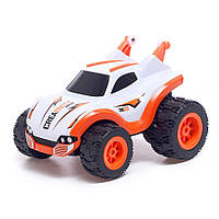 Машинка-конструктор перевертыш на радиоуправлении HB Toys ZL28A0 Бело-Оранжевый, Toyman