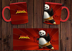 Чашка "Кунг-фу Панда" / Кружка Kung Fu Panda No7 Червоний