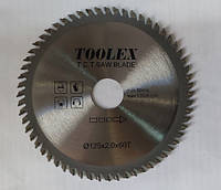 Диск пильный по дереву Toolex125х22.2х60T