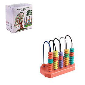Дерев'яна іграшка "Рахунки" ТМ Дерево 172105 50 бусин, Toyman