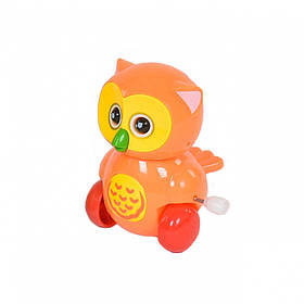 Заводна іграшка "Сова" 6621 (Помаранчевий), Toyman