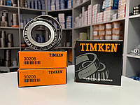 Подшипник 30206 (7206) TIMKEN (США), 30х62х17,25 мм, роликовый радиально-упорный конический