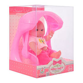 Пупс Bambi 60233EG (Рожеві гойдалки), Toyman