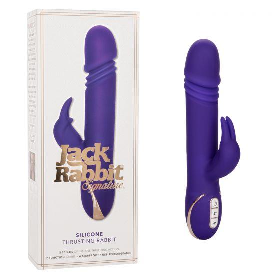 Вібратор кролик Silicone Thruting Rabbit, фото 1