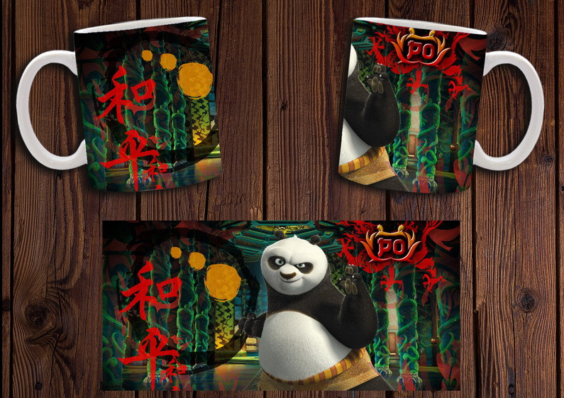 Чашка "Панда Кунг-Фу" / Кружка Kung Fu Panda №15