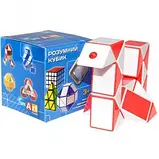 Змійка Рубіка біло-червона Smart Cube SCT402s, Toyman, фото 4