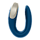 Смарт вібратор для пар Satisfyer Double Love Blue, фото 2