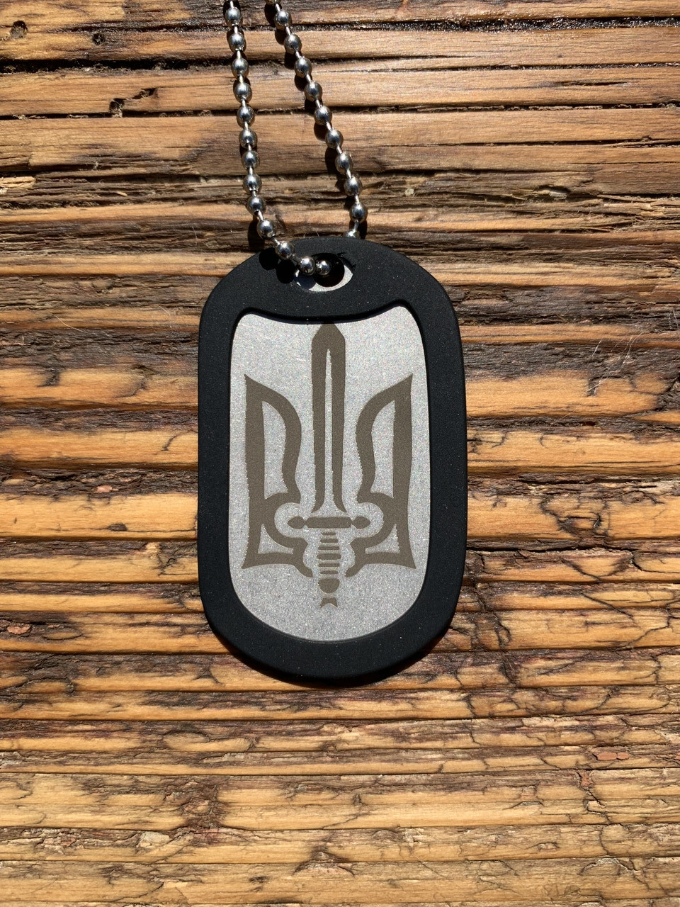 Жетон армійський з лазерним гравіюванням 6