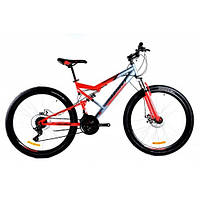 Гірський підвійний велосипед 26 дюймів 17 рама Azimut Scorpion 26-095-S