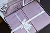 Постільна білизна First Choice Cotton Satin сімейний 160х220 Snazzy Lavender, фото 3