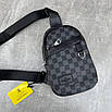 Стильна нагрудна сумка-слінг Louis Vuitton, фото 6