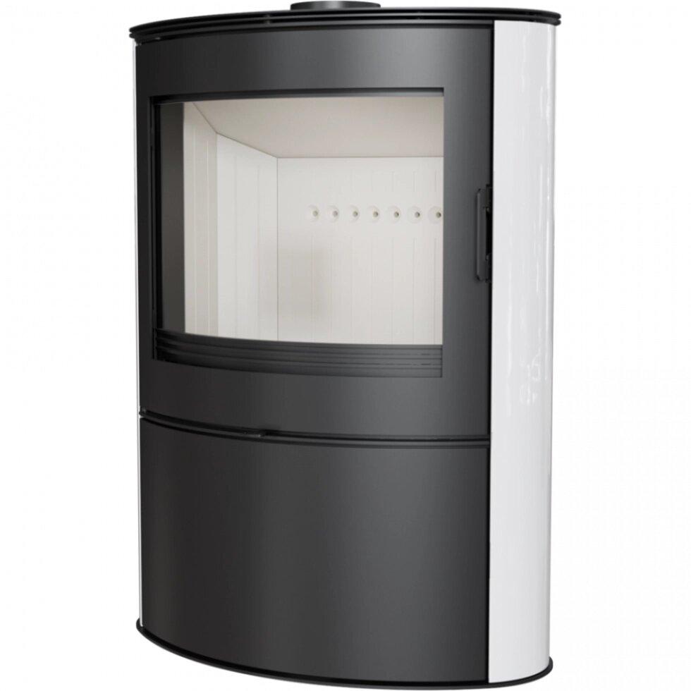 Кафельна піч-камін Kratki KOZA AB S/2 кахель біла (10,0 кВт), фото 1