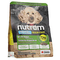 Nutram T29 Lamb and Lentils Small Breed Dog с ягненка и чечевицей для мелких пород собак и щенков 0.34 кг